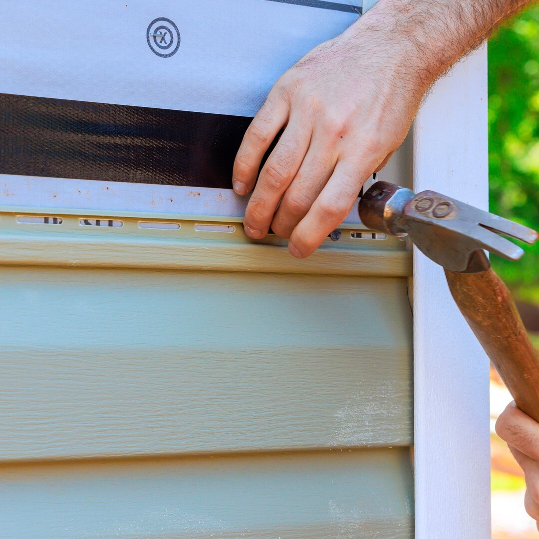 Home siding installation